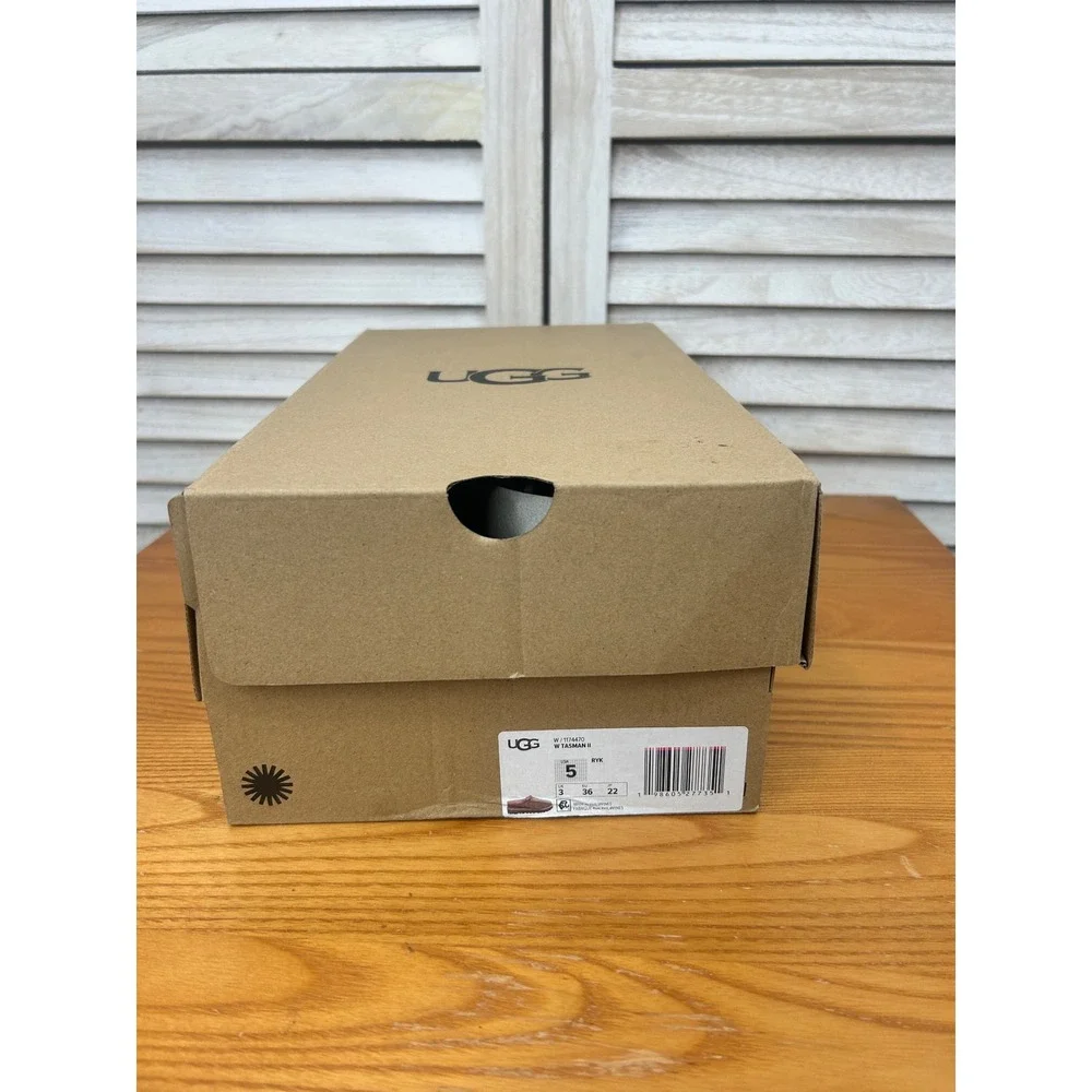 NEW UGG Tasman II Slipper Clogs Size 5 Rock Rose Women Comfort 1134670